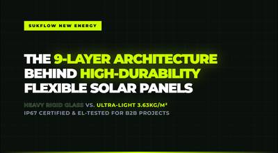 The 9-Layer Architecture Behind High-Durability Flexible Solar Panels