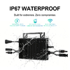 EU Stock 1200W On Grid Micro Inverter NBQ1200-EU Dual MPPT Solar Grid Tie Inverter IP67 with Wi-Fi
