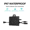 EU Warehouse 600W Microinverter High Yield DIY Solar 18A Max Input Plug and Play IP67 Rated Duty Free Shipping
