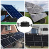 High Quality 1600W Quad Input Micro Inverter 4 Panel Residential Solar Grid Tie Weatherproof WiFi Standard PV Connector
