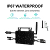 EU Stock 1200W Anti Reflux Micro Inverter Dual MPPT Grid Tie Limiter Export Control WiFi IP67 Standard PV Connector 3 Days Dispatch