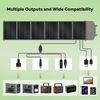 Portable Foldable Solar Panel 100W/200W/400W – IP67 Waterproof Monocrystalline Solar Charger for Power Station Camping RV & Off-Grid