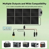 Portable Foldable Solar Panel 100W/200W/400W – IP67 Waterproof Monocrystalline Solar Charger for Power Station Camping RV & Off-Grid