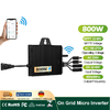 Good Price 800W On Grid Micro Inverter Compact Balcony Solar Plug and Play Grid Tie IP67 WiFi Standard PV Connector Duty Free